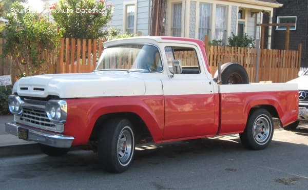 1956 Ford F-Series F-100 III 4.5 272 V8 (171 Hp) Automatic