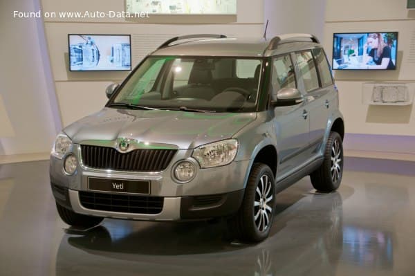 2009 Skoda Yeti 2.0 TDI (170 Hp) DPF 4x4